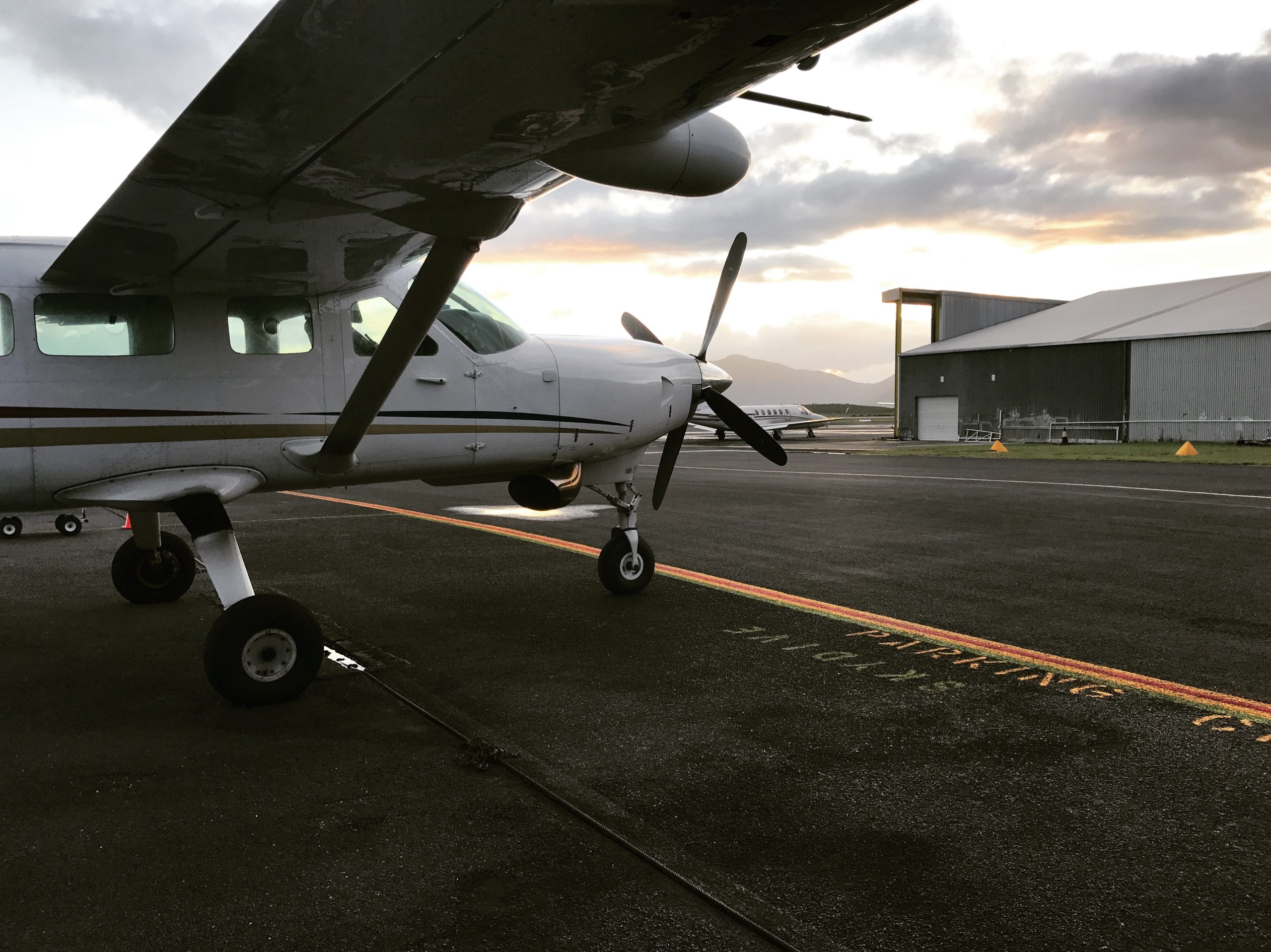 Flights Services - Plane at Garage